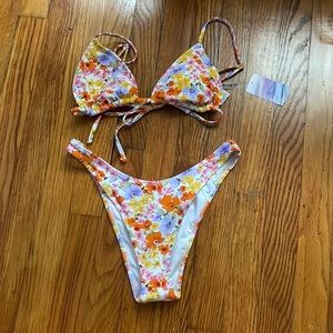 Forever21 Floral Bikini Set